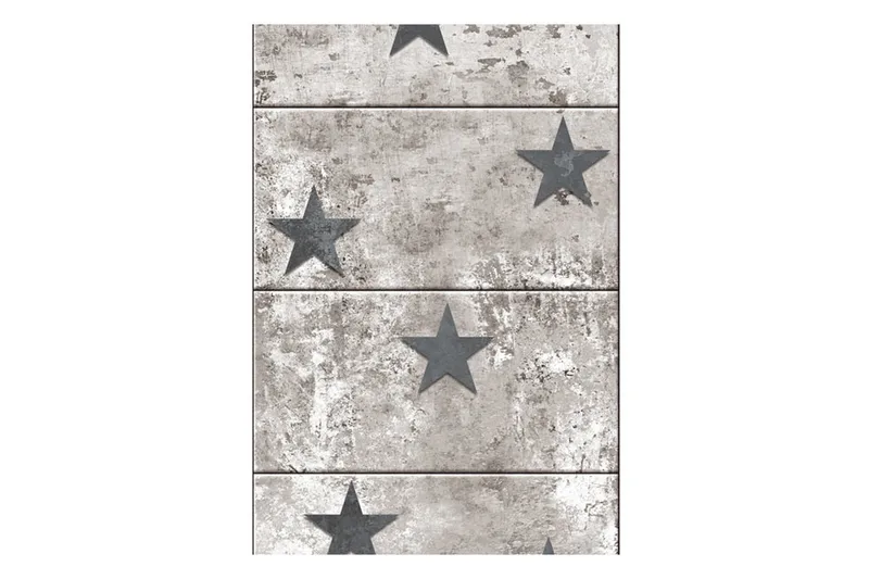 Fototapet Concrete Stars 50x1000 - Artgeist sp. z o. o. - Innredning - Veggdekorasjon - Tapeter - Fototapeter