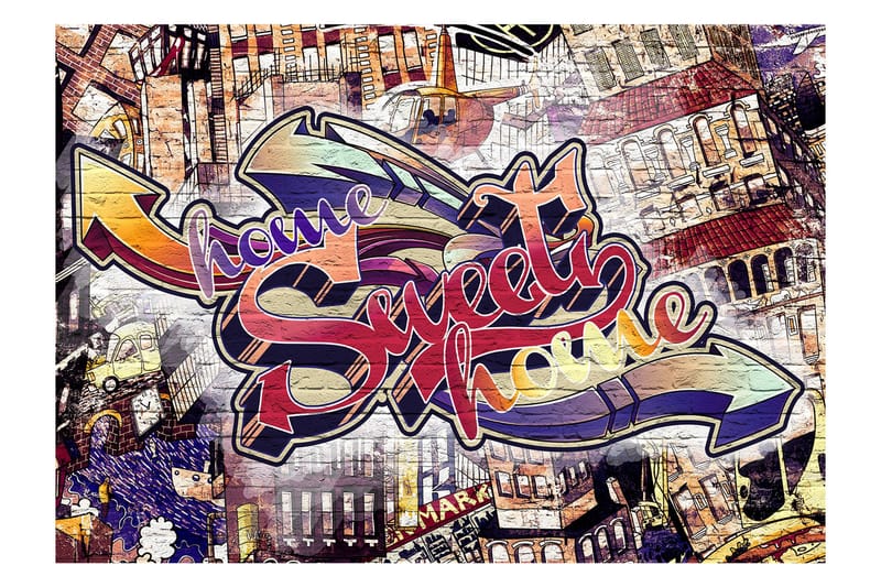 Fototapet Cool Graffiti 300x210, Artgeist sp. z o. o.