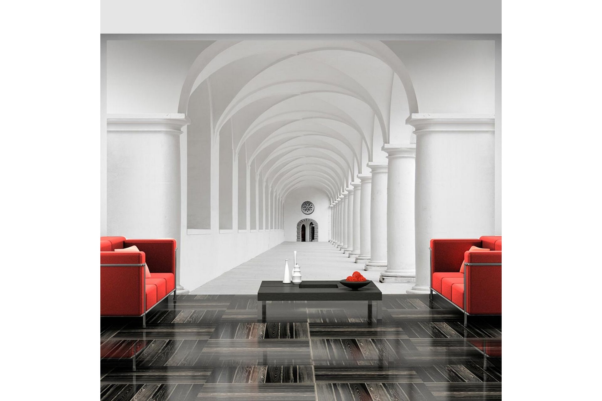 Fototapet Corridor Of Uncertainty 150x105 - Artgeist sp. z o. o. - Innredning - Veggdekorasjon - Tapeter - Fototapeter
