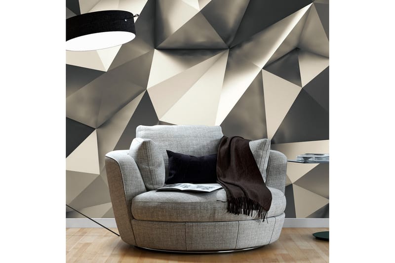 Fototapet Cosmic Silver 250x175 - Artgeist sp. z o. o. - Innredning - Veggdekorasjon - Tapeter - Fototapeter