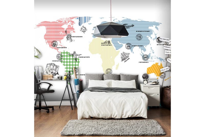 Fototapet Cosmopolitan 200x154, Artgeist sp. z o. o.