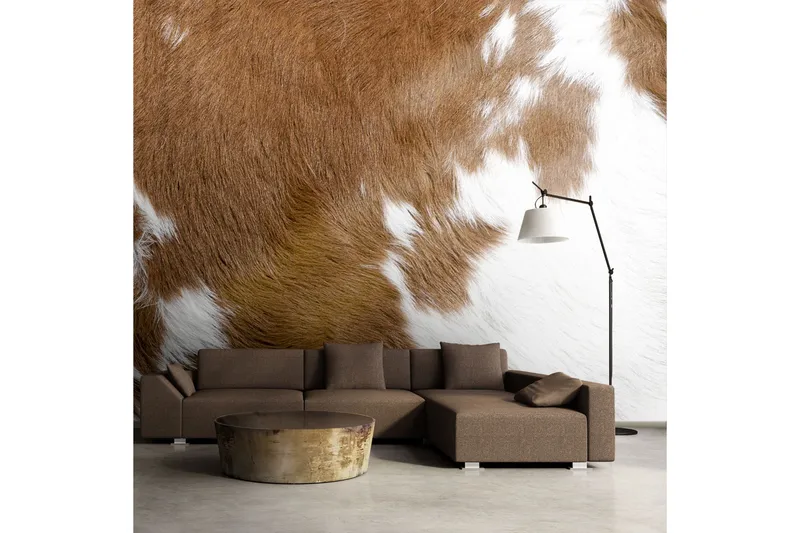 Fototapet Cow Skin 200x154 - Artgeist sp. z o. o. - Innredning - Veggdekorasjon - Tapeter - Fototapeter