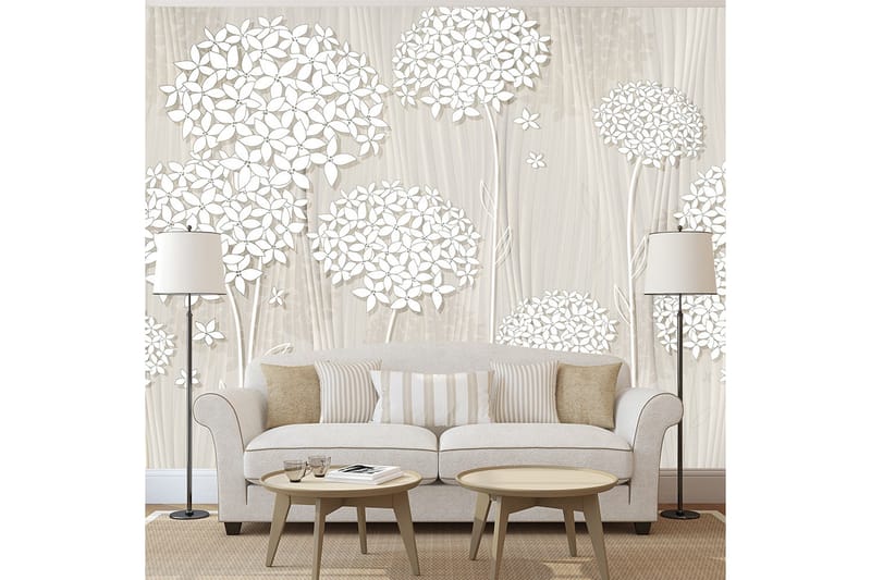 Fototapet Creamy daintiness 250x175, Artgeist sp. z o. o.