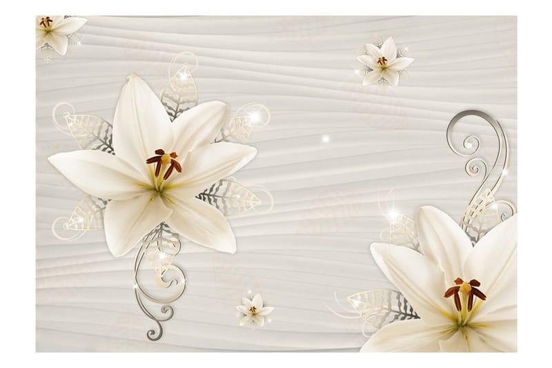 Fototapet Creamy Illusion 400x280 - Artgeist sp. z o. o. - Innredning - Veggdekorasjon - Tapeter - Fototapeter