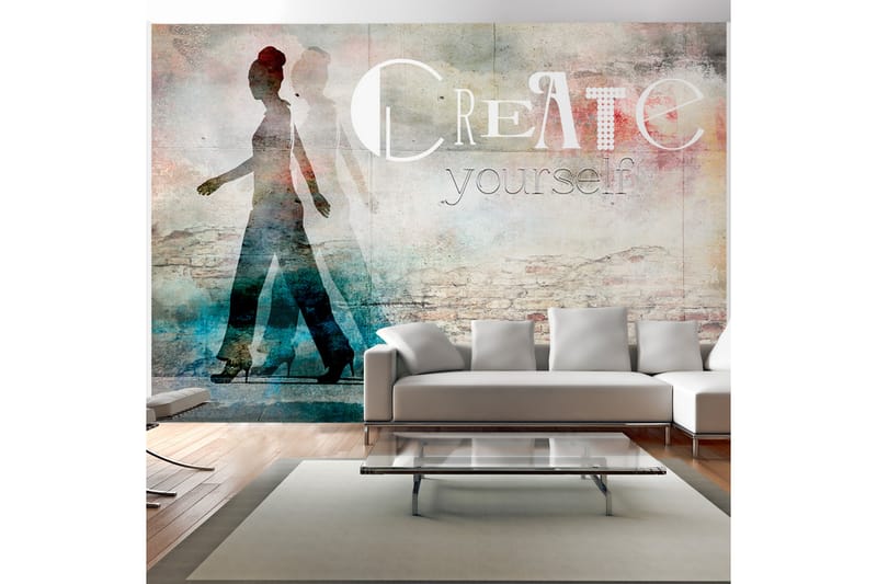 Fototapet Create Yourself 300x210 - Artgeist sp. z o. o. - Innredning - Veggdekorasjon - Tapeter - Fototapeter