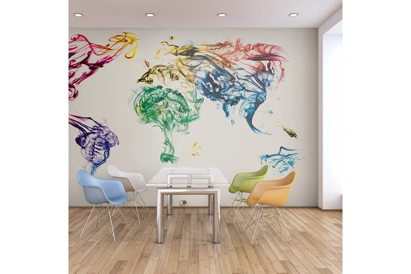 Fototapet Dancing Smoke Trails 200x154, Artgeist sp. z o. o.