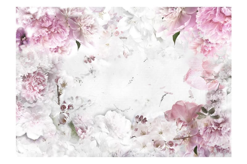 Fototapet Dancing Peonies 250x175 - Artgeist sp. z o. o. - Innredning - Veggdekorasjon - Tapeter - Fototapeter