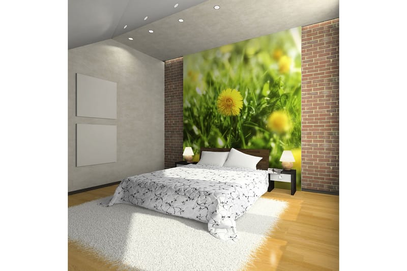 Fototapet Dandelion Blomster 350x270 - Artgeist sp. z o. o. - Innredning - Veggdekorasjon - Tapeter - Fototapeter