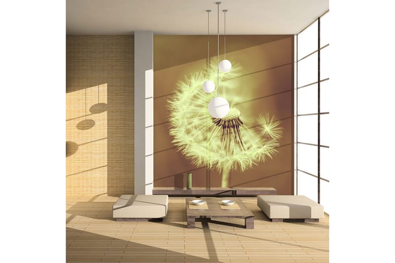 Fototapet Dandelion Sepia 250x193, Artgeist sp. z o. o.