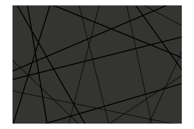 Fototapet Dark Intersection 350x245 - Artgeist sp. z o. o. - Innredning - Veggdekorasjon - Tapeter - Fototapeter