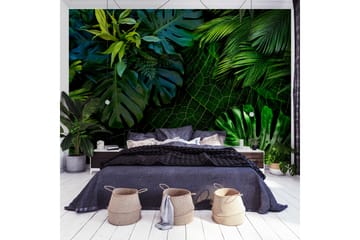 Fototapet Dark Jungle 200x140 - Artgeist sp. z o. o. - Innredning - Veggdekorasjon - Tapeter - Fototapeter
