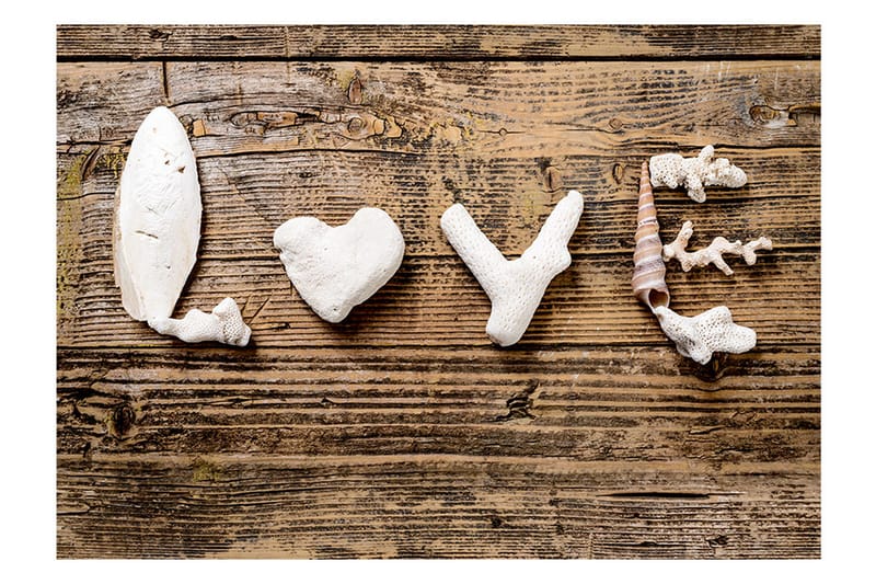 Fototapet Declaration Of Love 100x70 - Innredning - Veggdekorasjon - Tapeter - Fototapeter