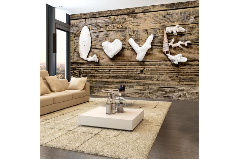 Fototapet Declaration Of Love 250x175, Finnes i flere størrelser