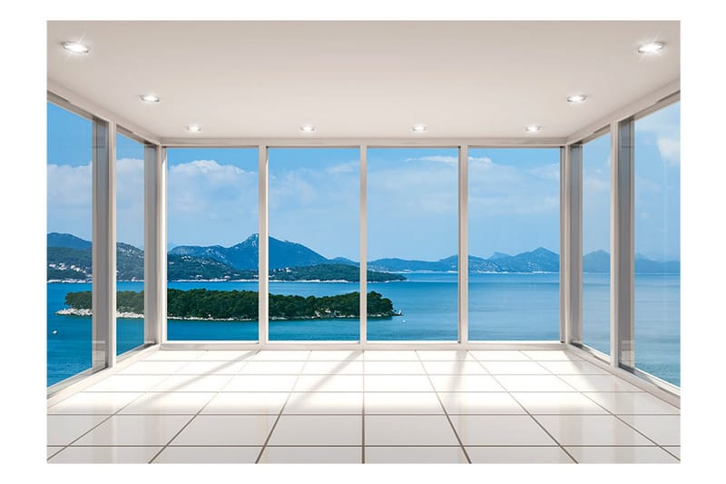 Fototapet Delightful View 350x245 - Artgeist sp. z o. o. - Innredning - Veggdekorasjon - Tapeter - Fototapeter