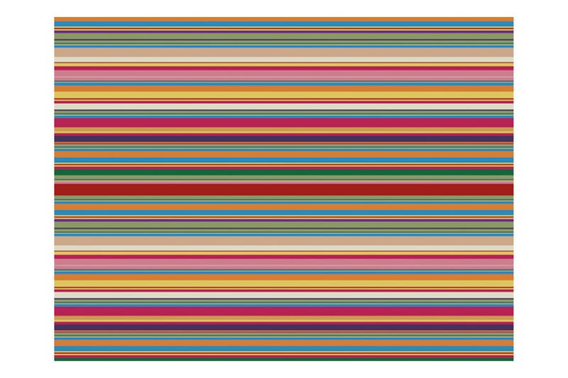 Fototapet Dempede Striper 350x270 - Artgeist sp. z o. o. - Innredning - Veggdekorasjon - Tapeter - Fototapeter