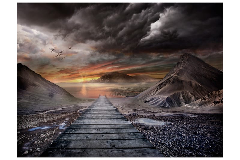 Fototapet Deserted Mark 250x193, Artgeist sp. z o. o.