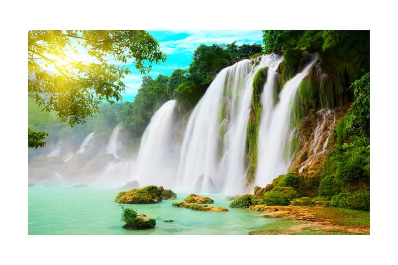 Fototapet Detian Foss Kina 450x270 - Artgeist sp. z o. o. - Innredning - Veggdekorasjon - Tapeter - Fototapeter