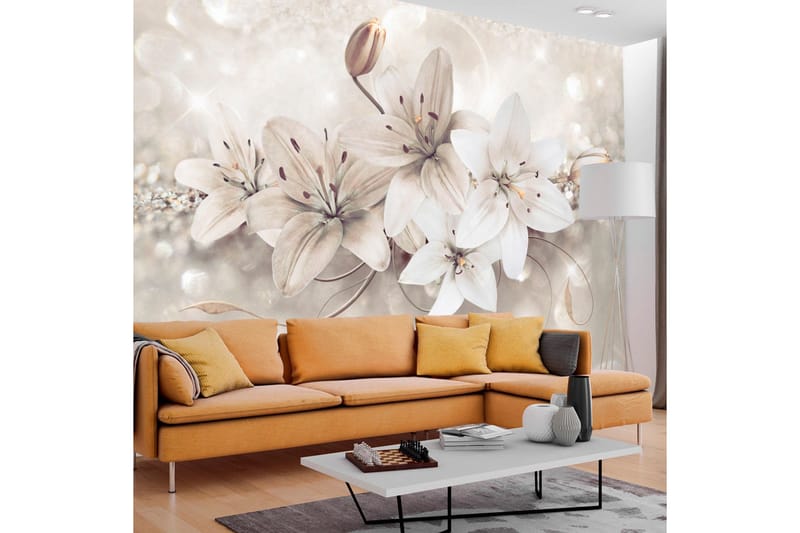 Fototapet Diamond Lilies 300x210, Artgeist sp. z o. o.