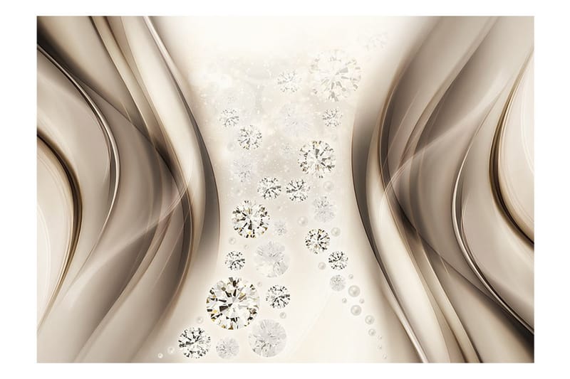 Fototapet Diamond Rain 150x105 - Artgeist sp. z o. o. - Innredning - Veggdekorasjon - Tapeter - Fototapeter