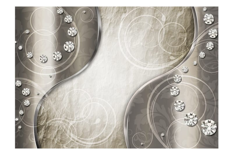 Fototapet Diamond Route 400x280 - Artgeist sp. z o. o. - Innredning - Veggdekorasjon - Tapeter - Fototapeter