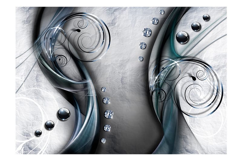 Fototapet Diamond Pirouette 250x175 - Artgeist sp. z o. o. - Innredning - Veggdekorasjon - Tapeter - Fototapeter