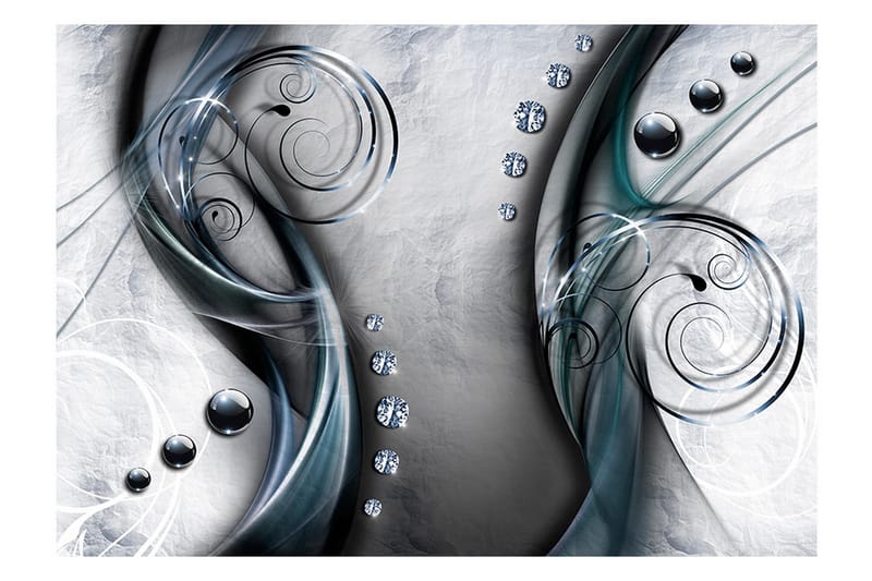 Fototapet Diamond Pirouette 350x245 - Artgeist sp. z o. o. - Innredning - Veggdekorasjon - Tapeter - Fototapeter