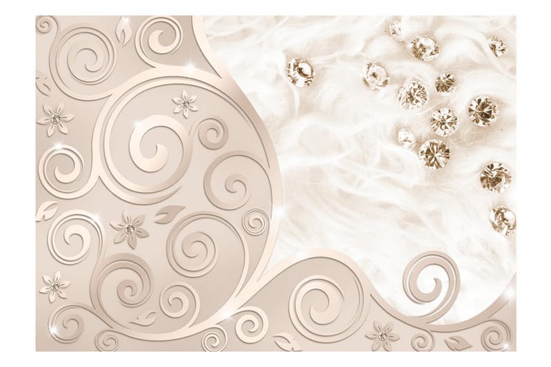 Fototapet Diamond Power 400x280 - Artgeist sp. z o. o. - Innredning - Veggdekorasjon - Tapeter - Fototapeter