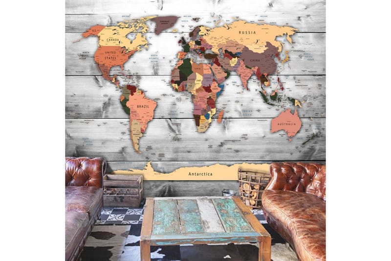 Fototapet Direction World 200x140, Artgeist sp. z o. o.