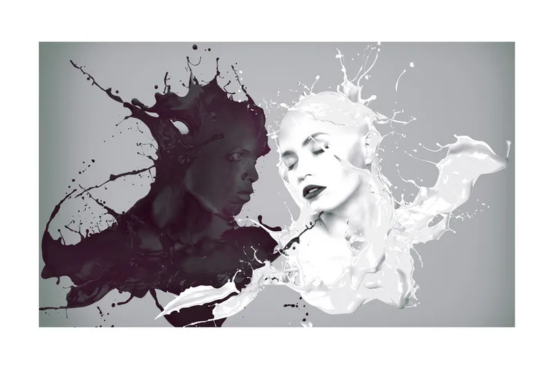 Fototapet Dissonance 450x270 - Artgeist sp. z o. o. - Innredning - Veggdekorasjon - Tapeter - Fototapeter