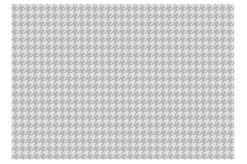 Fototapet Dogtooth Check 300x210 - Artgeist sp. z o. o. - Innredning - Veggdekorasjon - Tapeter - Fototapeter