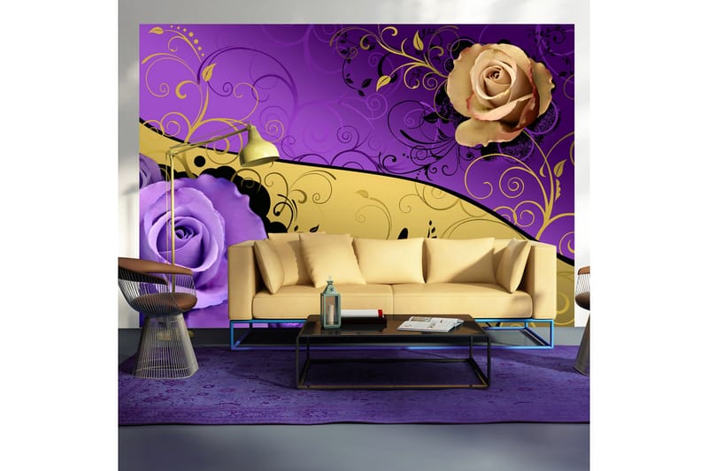 Fototapet Double Elegance 400x280 - Artgeist sp. z o. o. - Innredning - Veggdekorasjon - Tapeter - Fototapeter