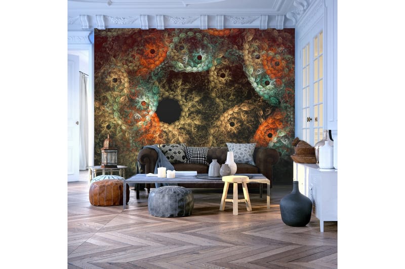 Fototapet Drømmer Abstrakt Mønster 350x270 - Artgeist sp. z o. o. - Innredning - Veggdekorasjon - Tapeter - Fototapeter