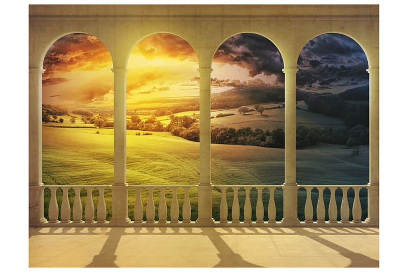 Fototapet Dream About Magical Fields 350x270 - Artgeist sp. z o. o. - Innredning - Veggdekorasjon - Tapeter - Fototapeter