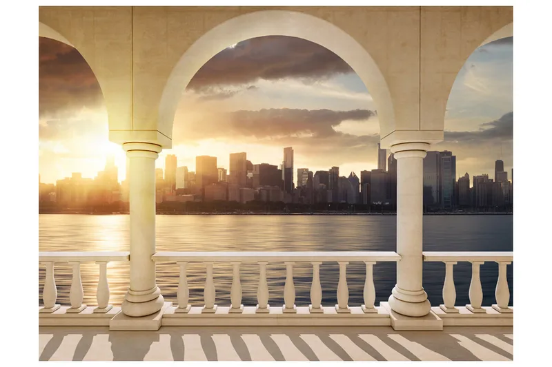 Fototapet Dream About New York 200x154 - Artgeist sp. z o. o. - Innredning - Veggdekorasjon - Tapeter - Fototapeter
