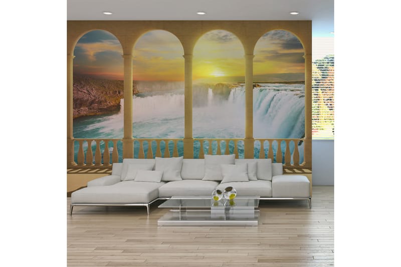 Fototapet Dream About Niagara Falls 350x270 - Artgeist sp. z o. o. - Innredning - Veggdekorasjon - Tapeter - Fototapeter