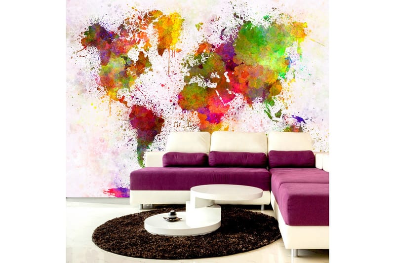 Fototapet Dyed World 250x175, Artgeist sp. z o. o.
