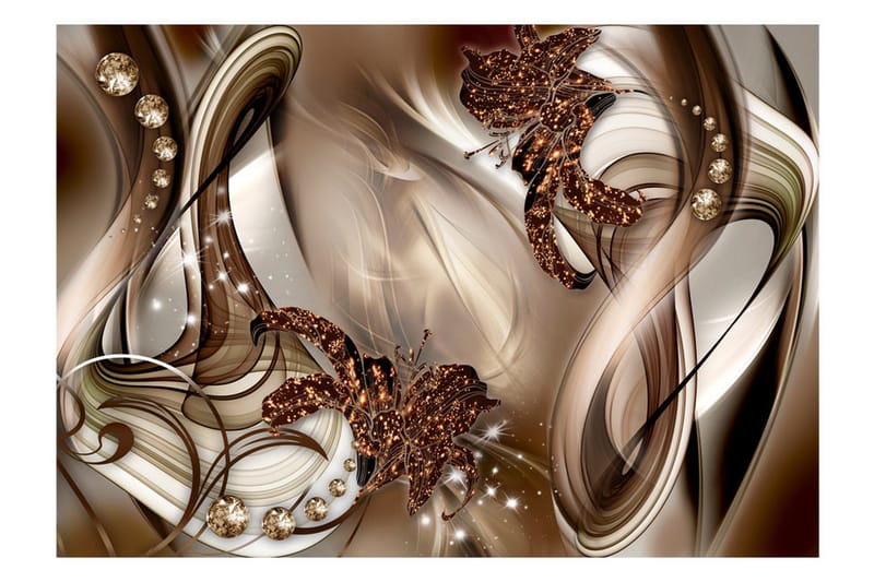 Fototapet Eccentric Composition 100x70 - Artgeist sp. z o. o. - Innredning - Veggdekorasjon - Tapeter - Fototapeter