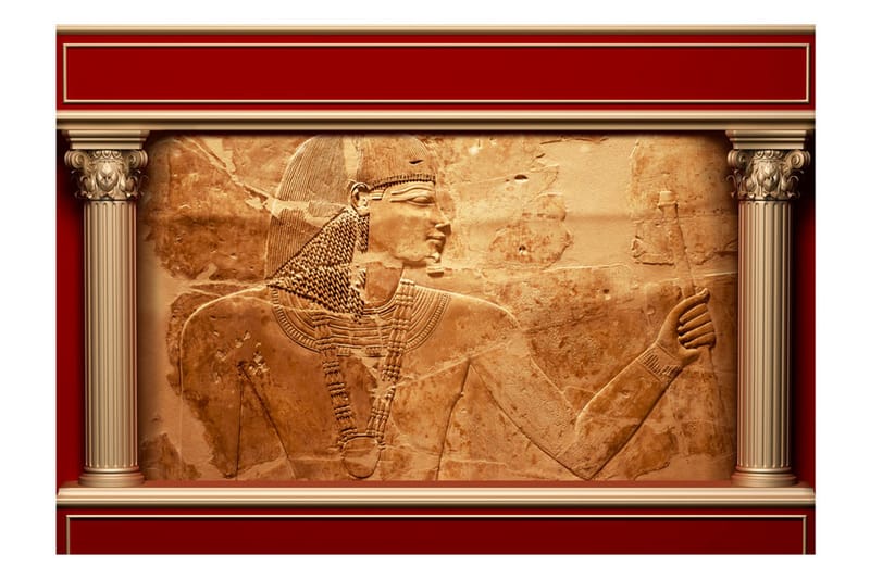 Fototapet Egyptian Walls 200x140 - Artgeist sp. z o. o. - Fototapeter