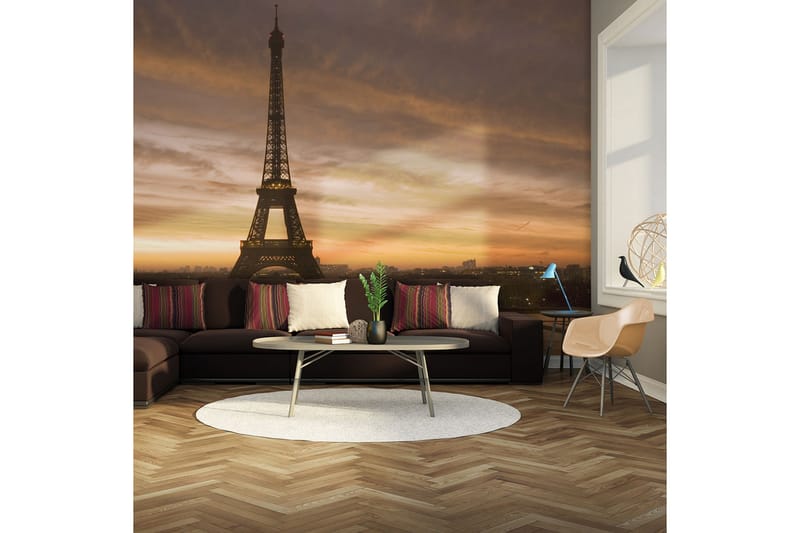 Fototapet Eiffeltårnet Morgengry 350x270, Artgeist sp. z o. o.