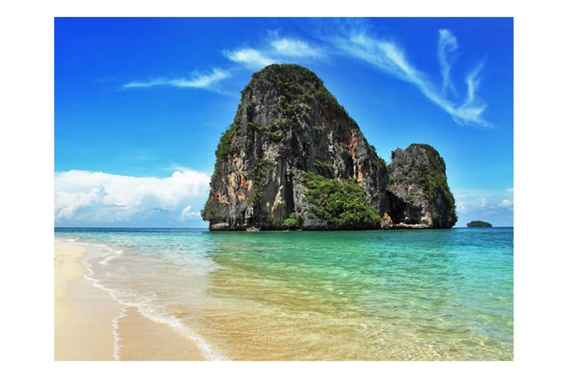 Fototapet Eksotisk Landskap Thailand Railay Beach 350x270 - Artgeist sp. z o. o. - Innredning - Veggdekorasjon - Tapeter - Fototapeter