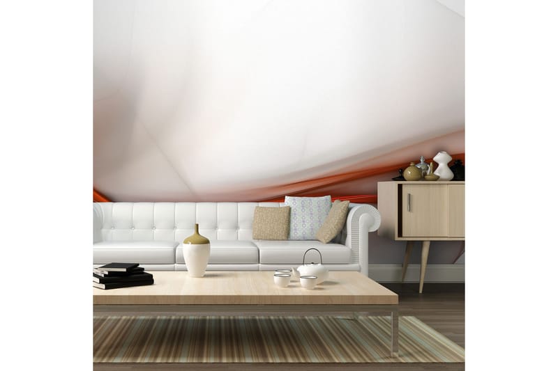 Fototapet Elegant Orange Design 250x193 - Artgeist sp. z o. o. - Innredning - Veggdekorasjon - Tapeter - Fototapeter