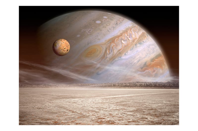 Fototapet En Liten Og En Stor Planet 300x231 - Artgeist sp. z o. o. - Innredning - Veggdekorasjon - Tapeter - Fototapeter