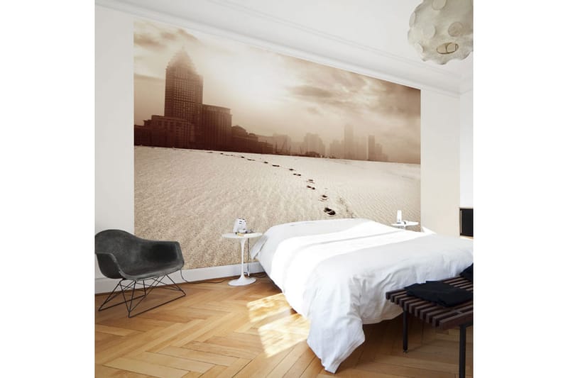 Fototapet En Vei Til En Storby 250x193 - Artgeist sp. z o. o. - Innredning - Veggdekorasjon - Tapeter - Fototapeter