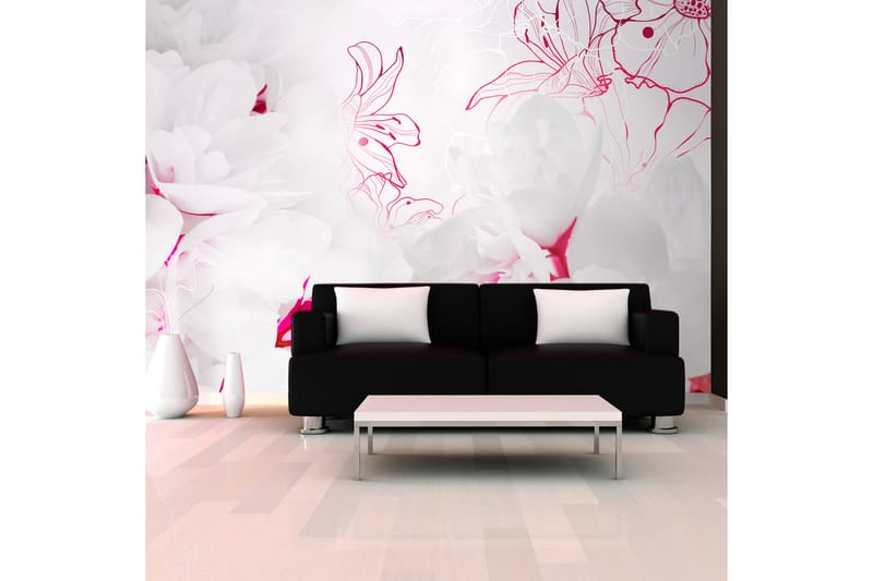 Fototapet Enveloped In White 200x140, Artgeist sp. z o. o.