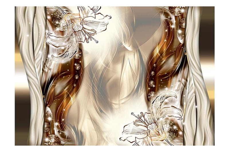 Fototapet Ethereal Sheen 200x140 - Artgeist sp. z o. o. - Innredning - Veggdekorasjon - Tapeter - Fototapeter