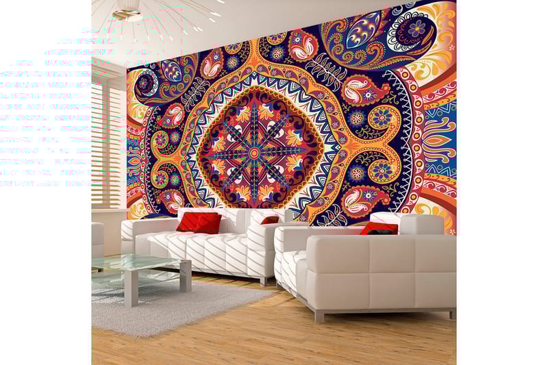 Fototapet Exotic Mosaic 150x105 - Artgeist sp. z o. o. - Innredning - Veggdekorasjon - Tapeter - Fototapeter