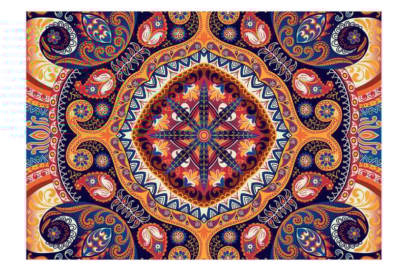Fototapet Exotic Mosaic 150x105 - Artgeist sp. z o. o. - Innredning - Veggdekorasjon - Tapeter - Fototapeter