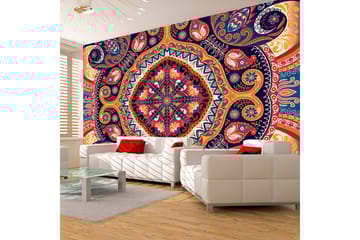 Fototapet Exotic Mosaic 400x280 - Artgeist sp. z o. o. - Innredning - Veggdekorasjon - Tapeter - Fototapeter