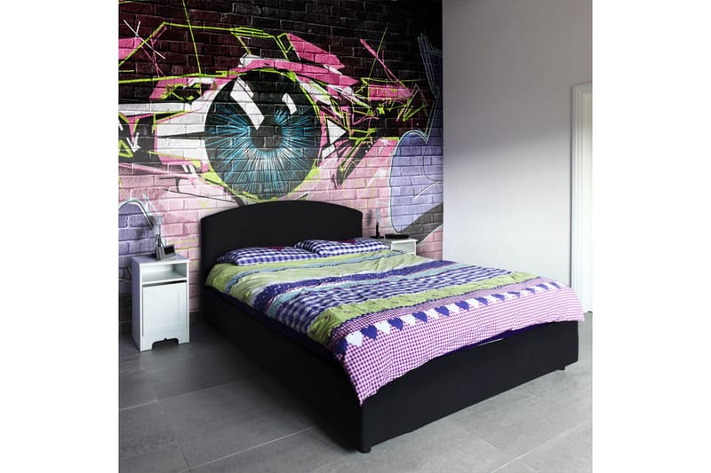 Fototapet Eye Graffiti 200x154 - Artgeist sp. z o. o. - Innredning - Veggdekorasjon - Tapeter - Fototapeter