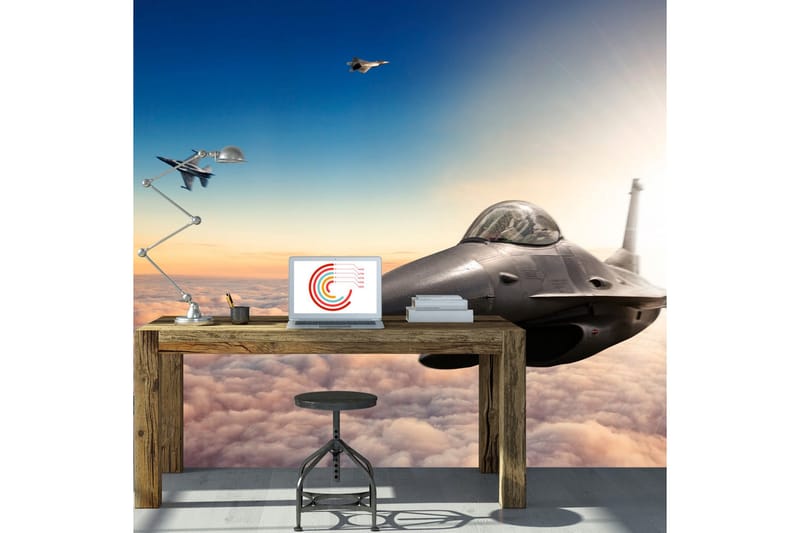 Fototapet F16 Fighter Jets 150x105, Artgeist sp. z o. o.